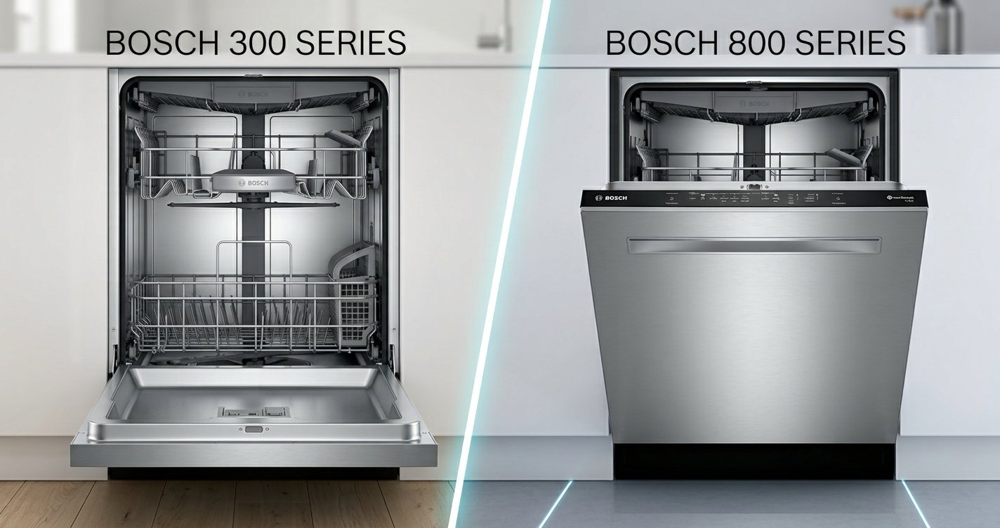 Bosch Dishwasher 300 or 800 Series: Which Is Better?