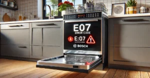 Bosch Dishwasher E07 Error