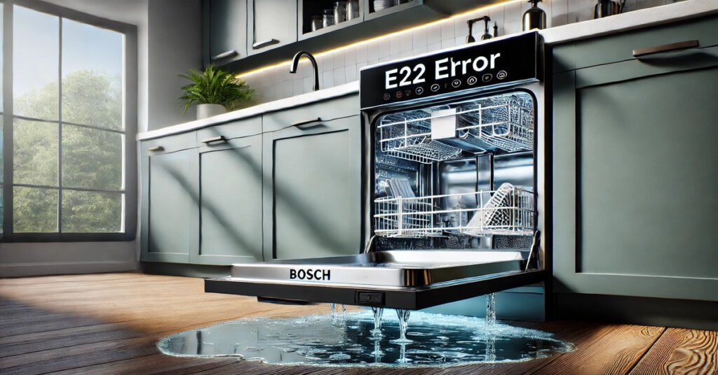 Bosch Dishwasher E22 Error