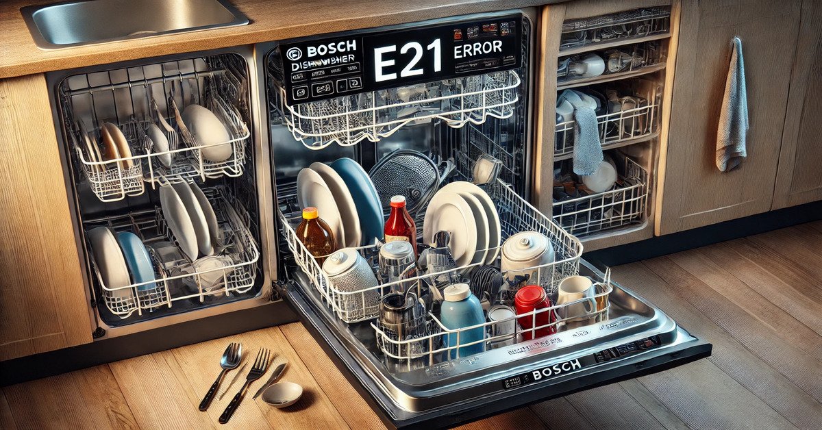 E21 Bosch Dishwasher Error