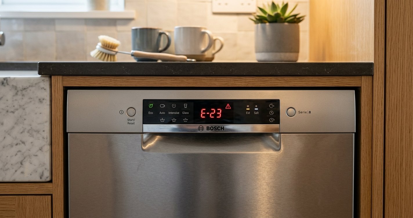 E23 Bosch Dishwasher Error: Causes & Fixes