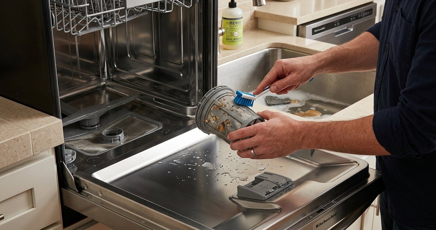KitchenAid Dishwasher Filter Cleaning: A Complete Guide