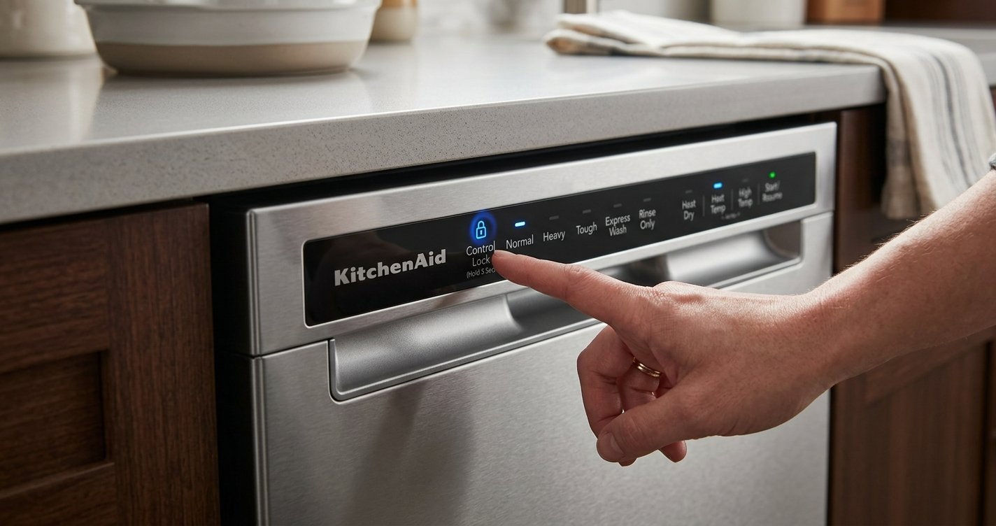 How to Unlock a KitchenAid Dishwasher