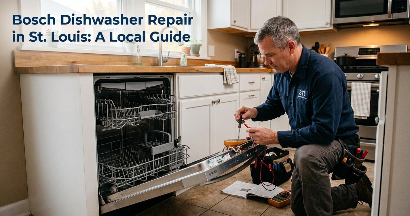 Bosch Dishwasher Repair in St. Louis: A Local Guide