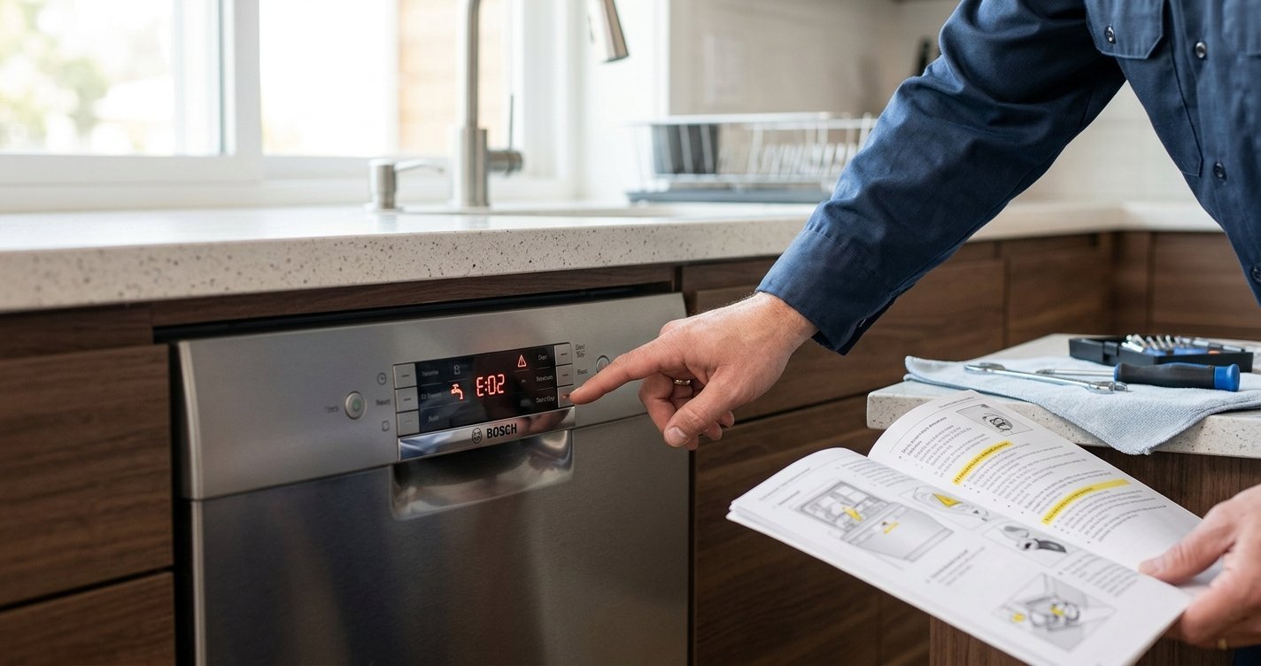 How to Fix Bosch Dishwasher Error Code E09