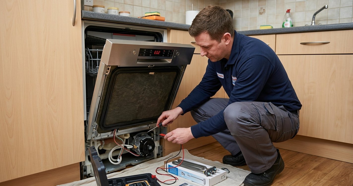 How to Fix Bosch Dishwasher Error Code E02