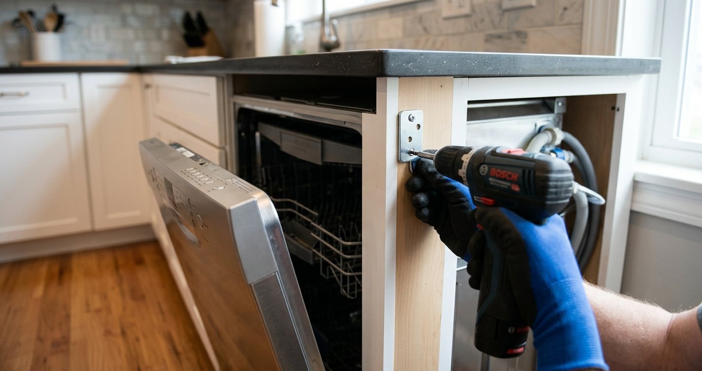 How to Install Bosch Dishwasher Mounting Brackets