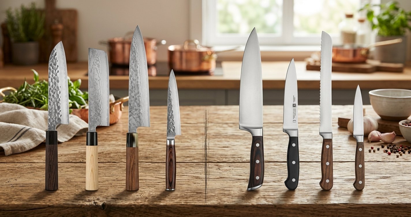 Japanese vs. German Kitchen Knives: Which Should You Buy?