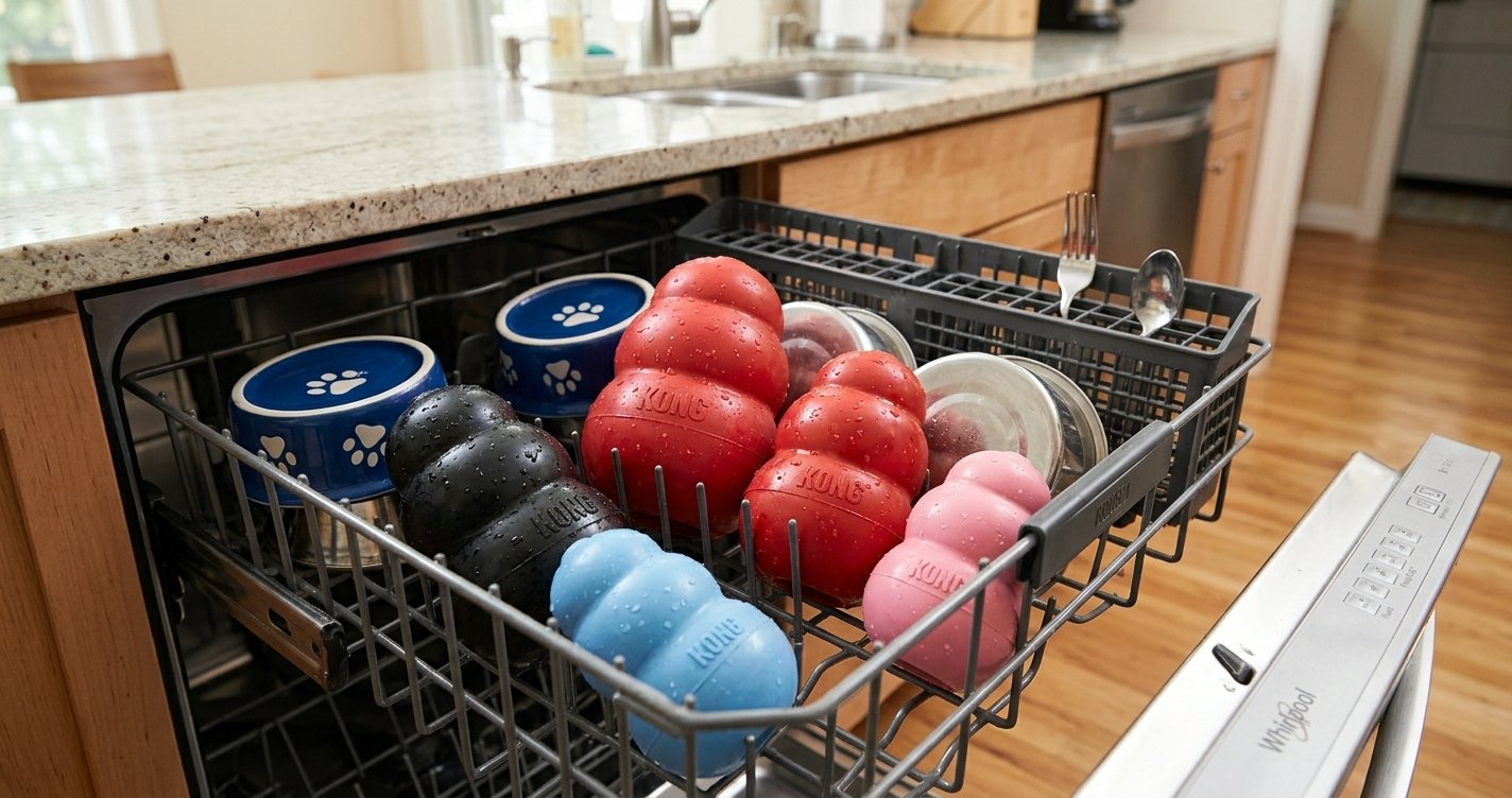 Are KONG Dog Toys Dishwasher Safe?