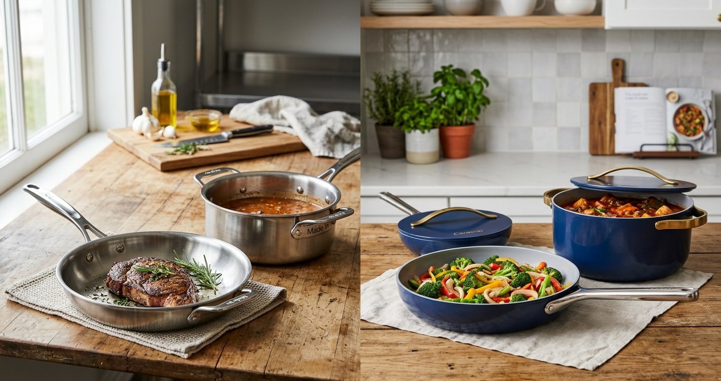 Made In vs. Caraway: Which Cookware Is Right for You?