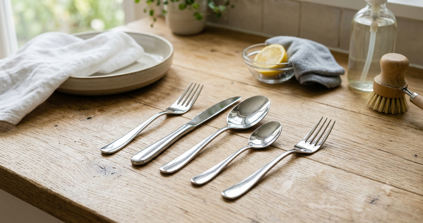 How to Clean Stainless Steel Cutlery & Remove StainsÂ