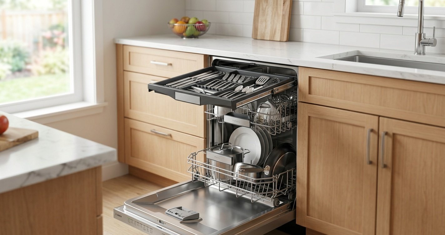 Third Rack Dishwasher: What It Is & Is It Worth It?