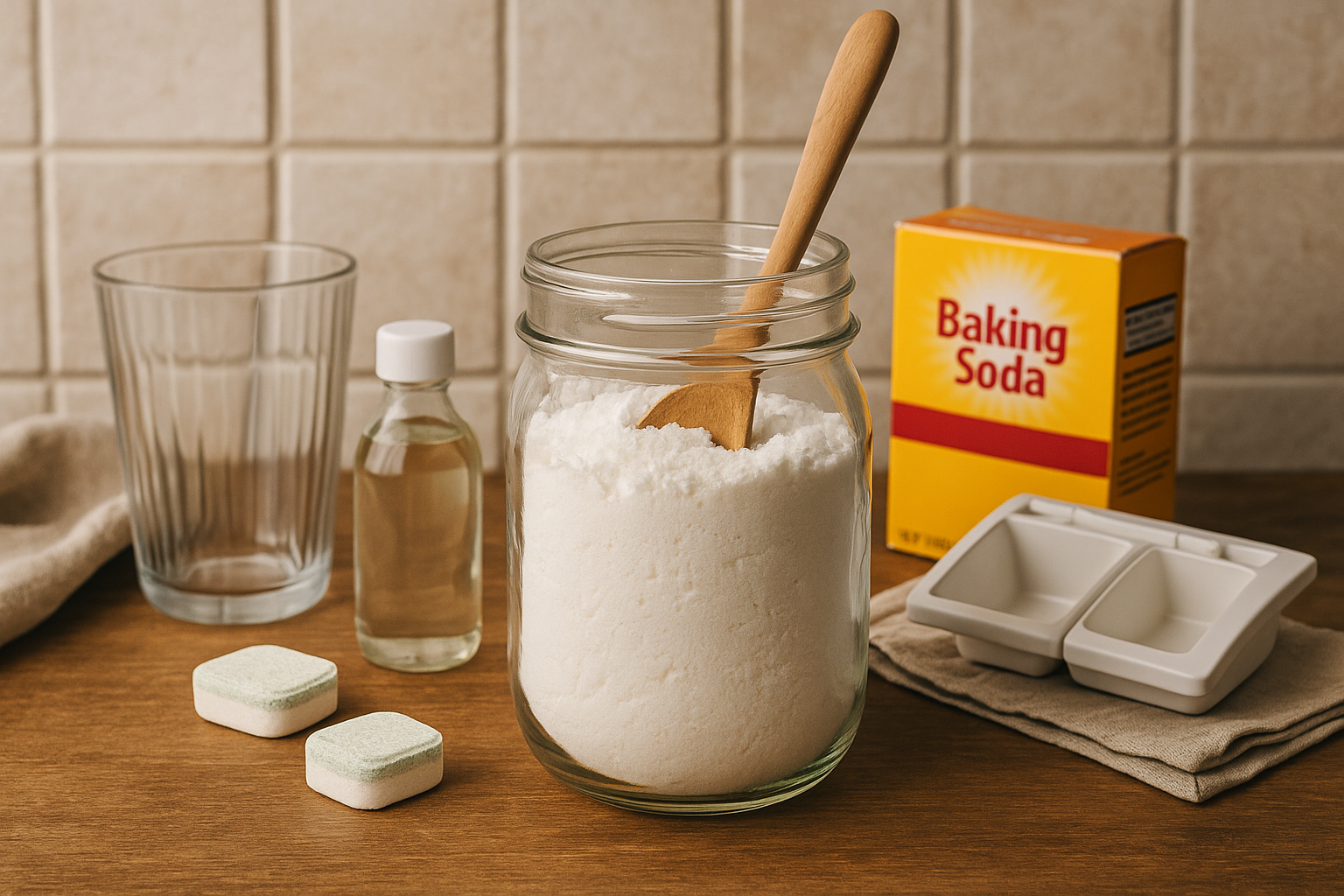 Homemade Dishwasher Detergent