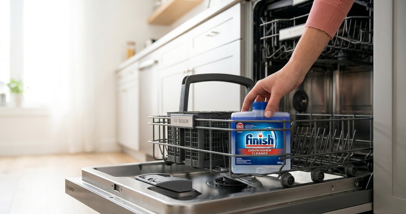 How to Clean a Bosch Dishwasher: Complete Guide to Using Finish Dishwasher Cleaner