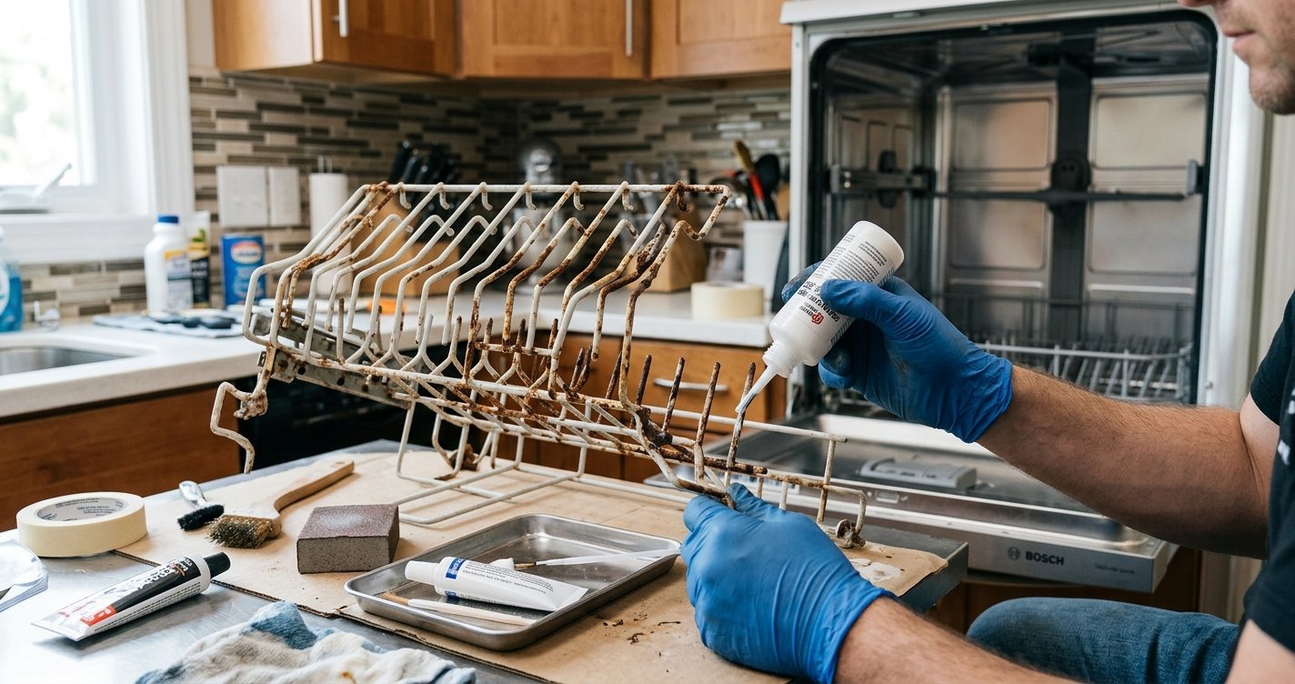 How to Repair a Dishwasher Rack: A Complete Guide