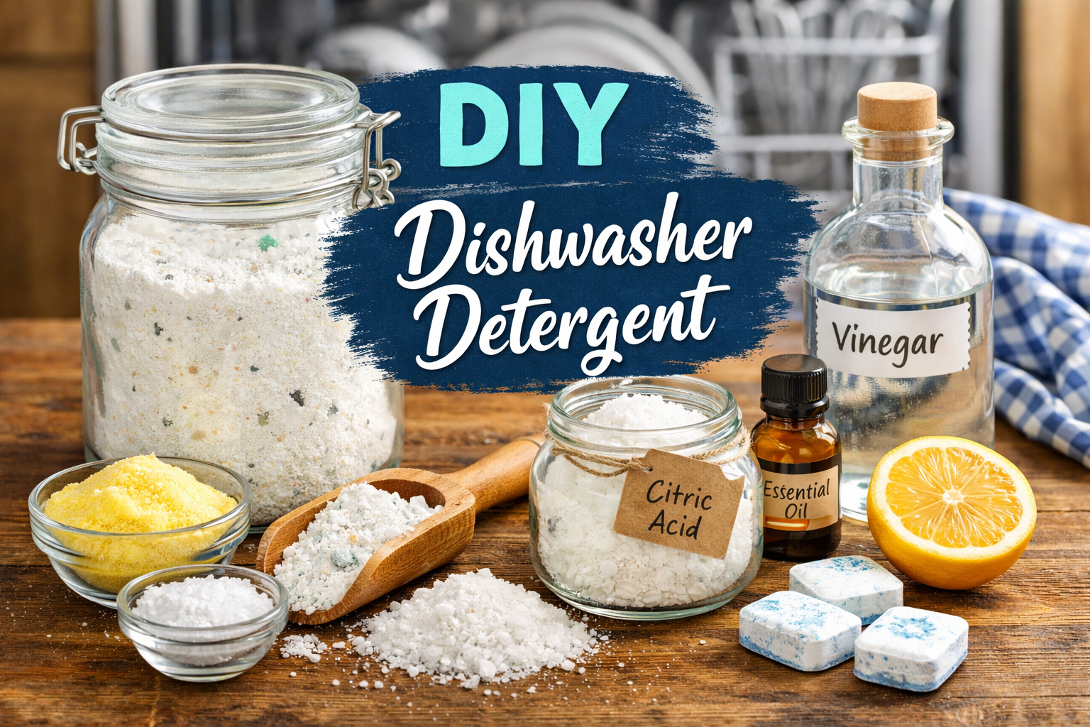 DIY Dishwasher Detergent