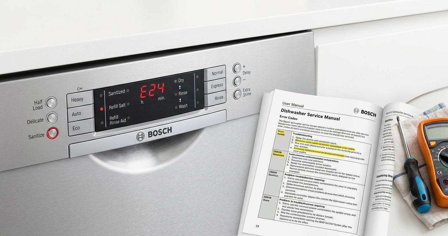Bosch Dishwasher Error Codes (2026 Guide)