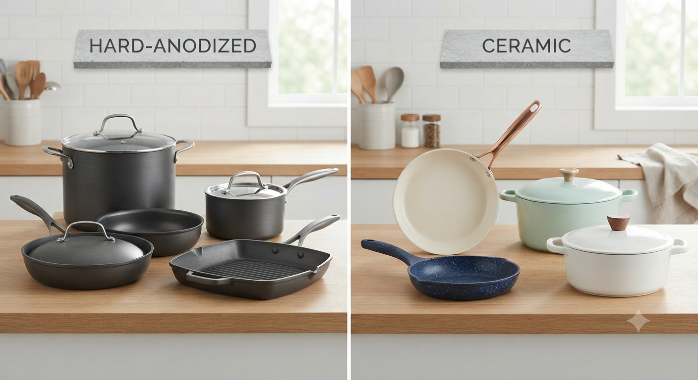Hard-Anodized vs Ceramic: Which Is Better?