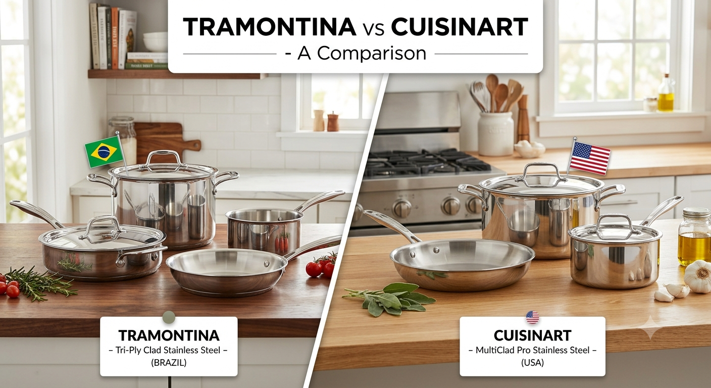 Tramontina vs Cuisinart Cookware: Which Is Better?