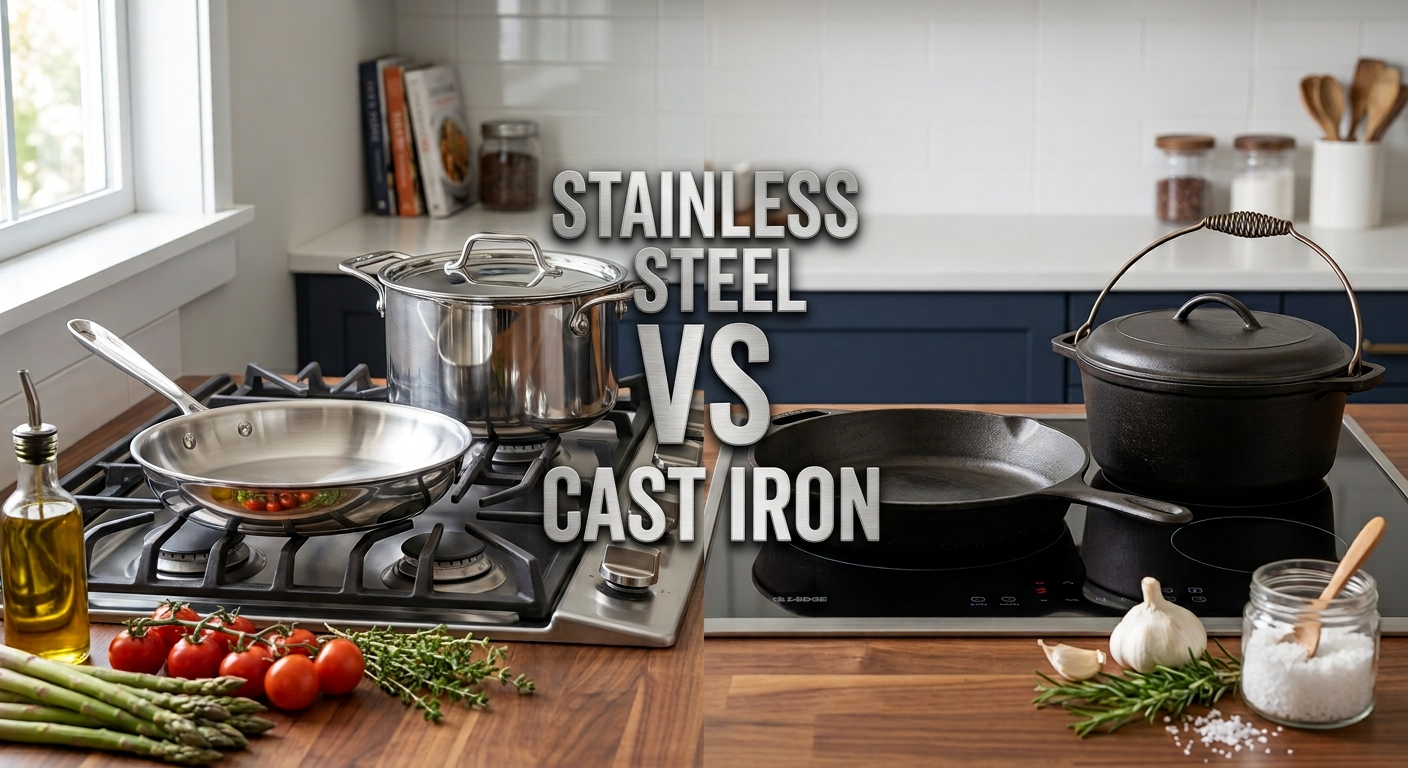 Stainless Steel vs Cast Iron: Which Is Better?