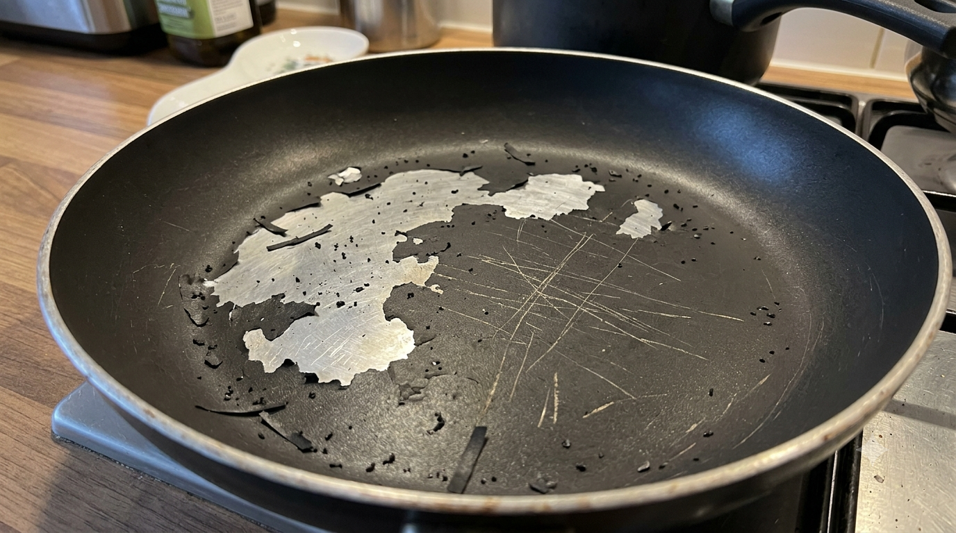 Why Is My Nonstick Pan Peeling? Causes & Fixes