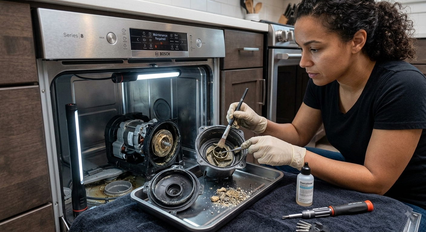 How to Clean and Fix Your Bosch Dishwasher Pump Easily
