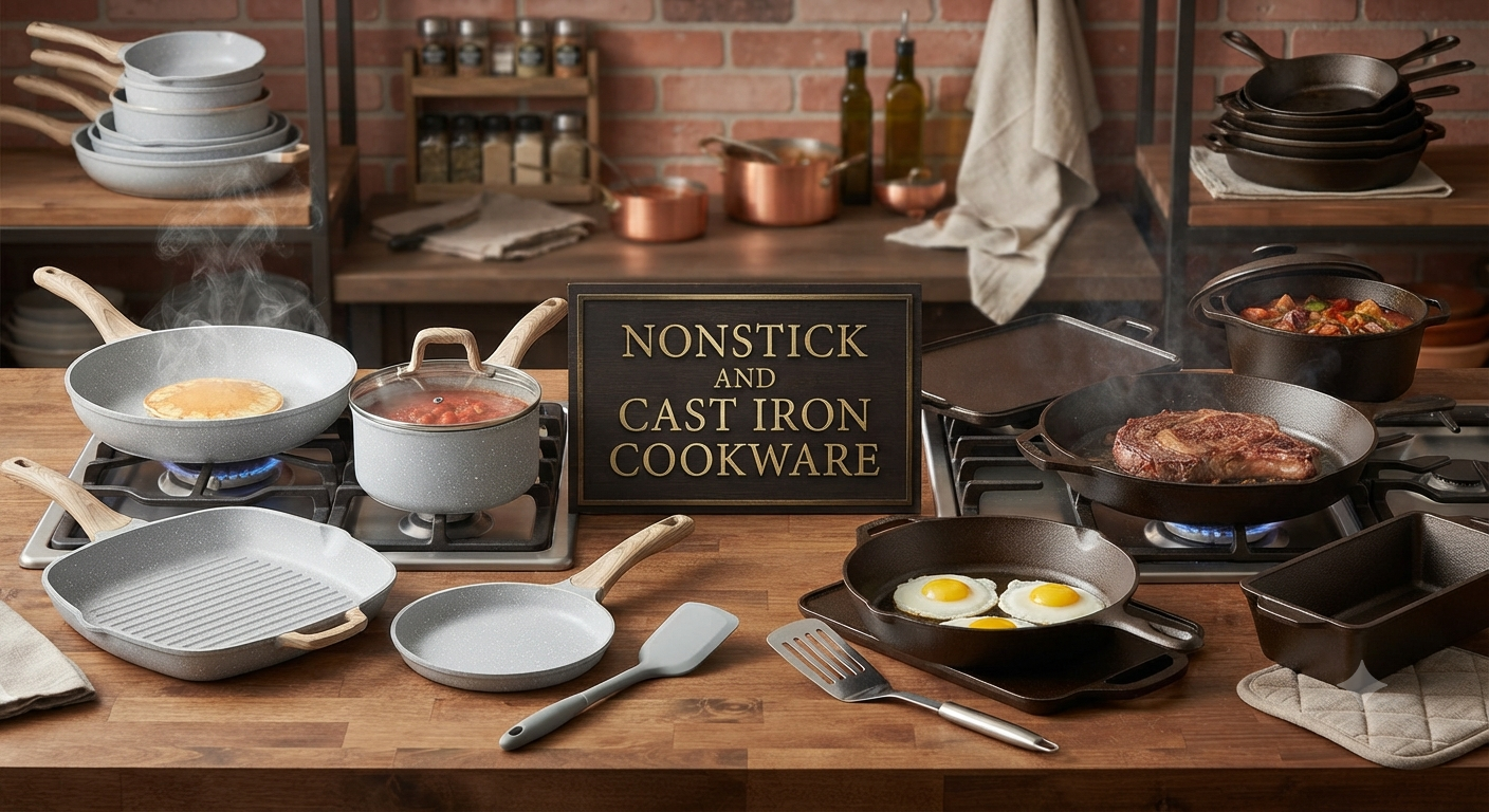 Nonstick vs Cast Iron: Which Cookware Wins?